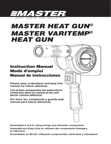 Always in Stock - Master Appliance VT-751D Variable Temperature