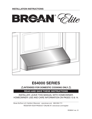e64e30ss broan