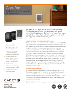 Cadet CSC151TW - Instructions, Specification, User manual, installation  Guide | manualzz.com