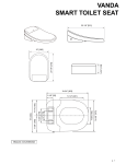 OVE Decors VANDA Electric Bidet Seat for Elongated Shape Toilet Specification