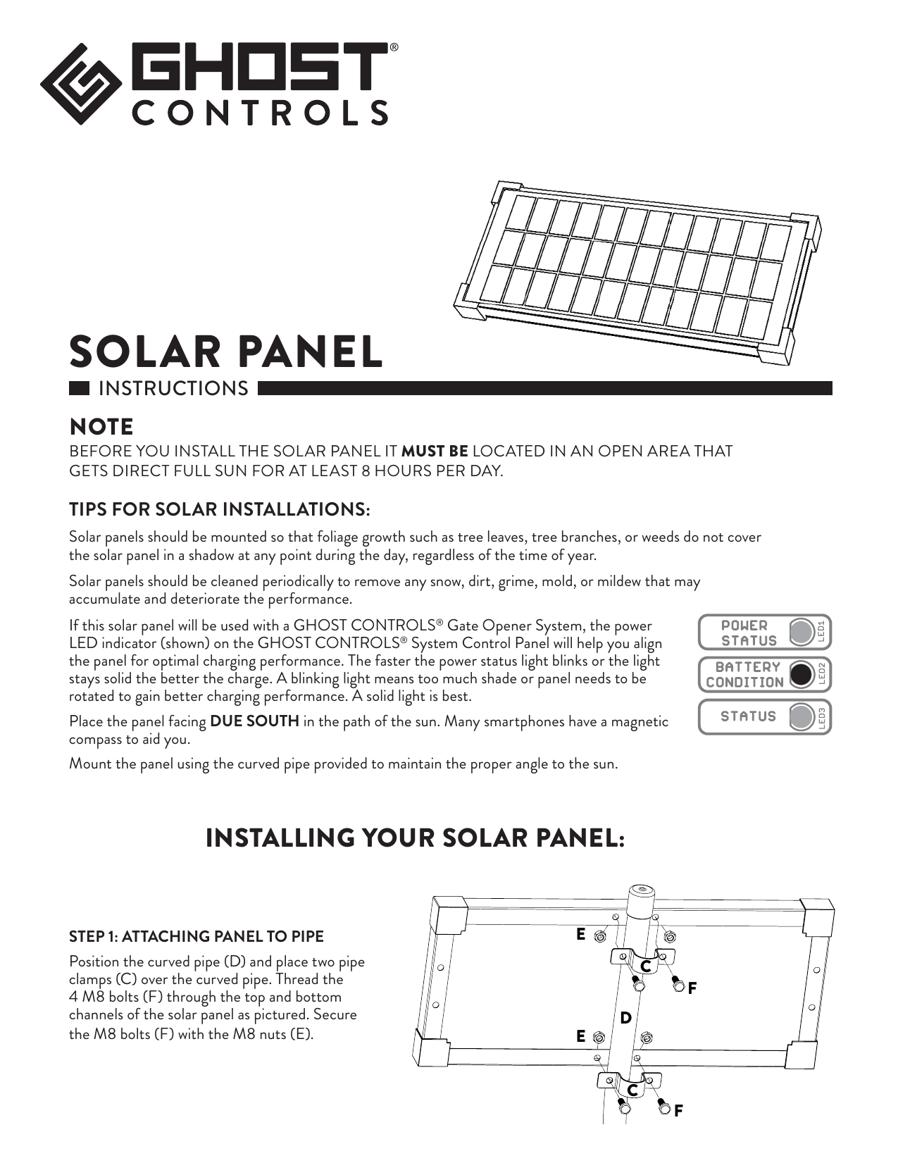 Ghost Gate Opener Manual