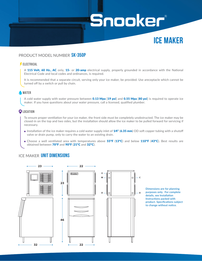 Snooker SK350PH, SK529 Specification Manualzz