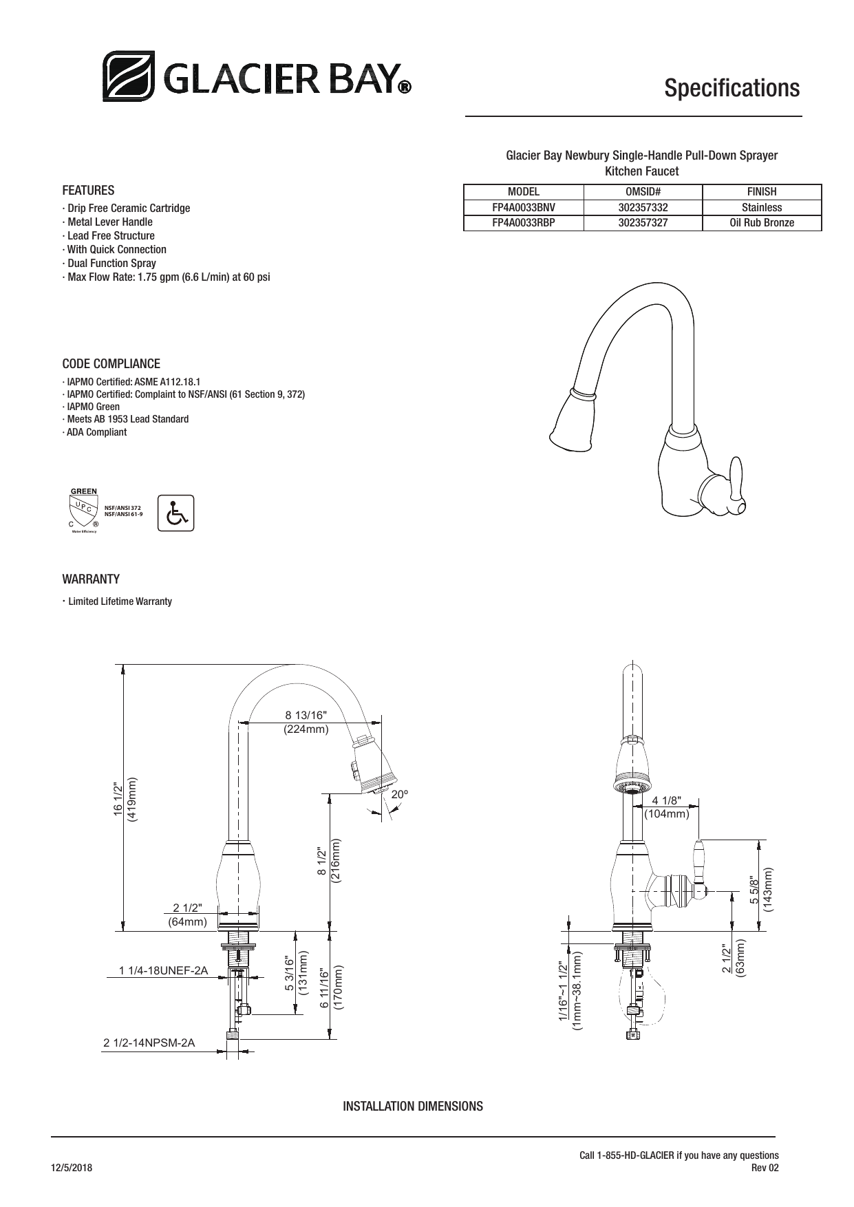 Glacier Bay Kitchen Faucet Disassembly | Wow Blog