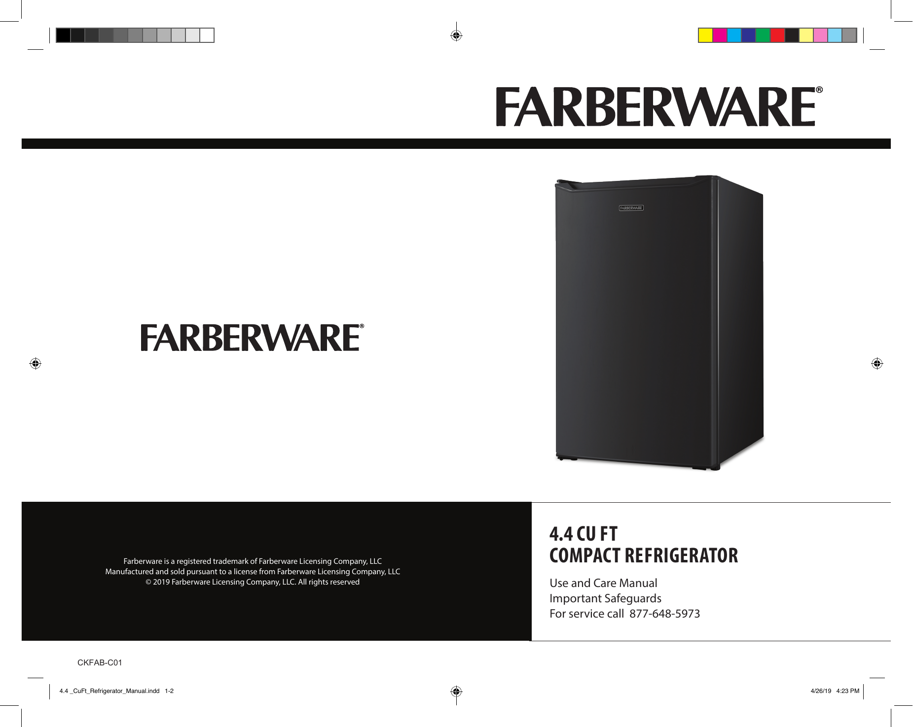 FARBERWARE FDW05ASBWHA Complete Portable Countertop Dishwasher User Manual