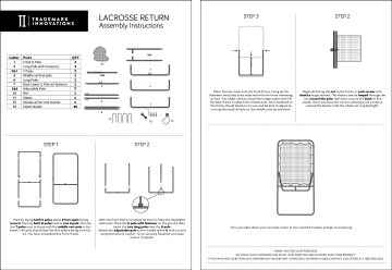 Trademark Innovations 4 Lacrosse Bounce Back Rebounder Pitch Back Ball Return Training Screen Trademark Innovations 4 Lacrosse Bounce Back Rebounder Pitch Back Ball Return Training Screen