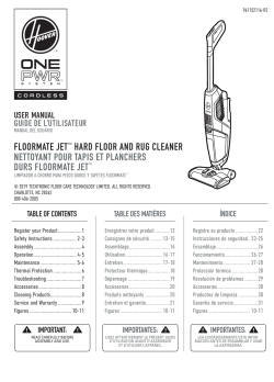 Hoover BH55210 - Manual, User manual | manualzz.com