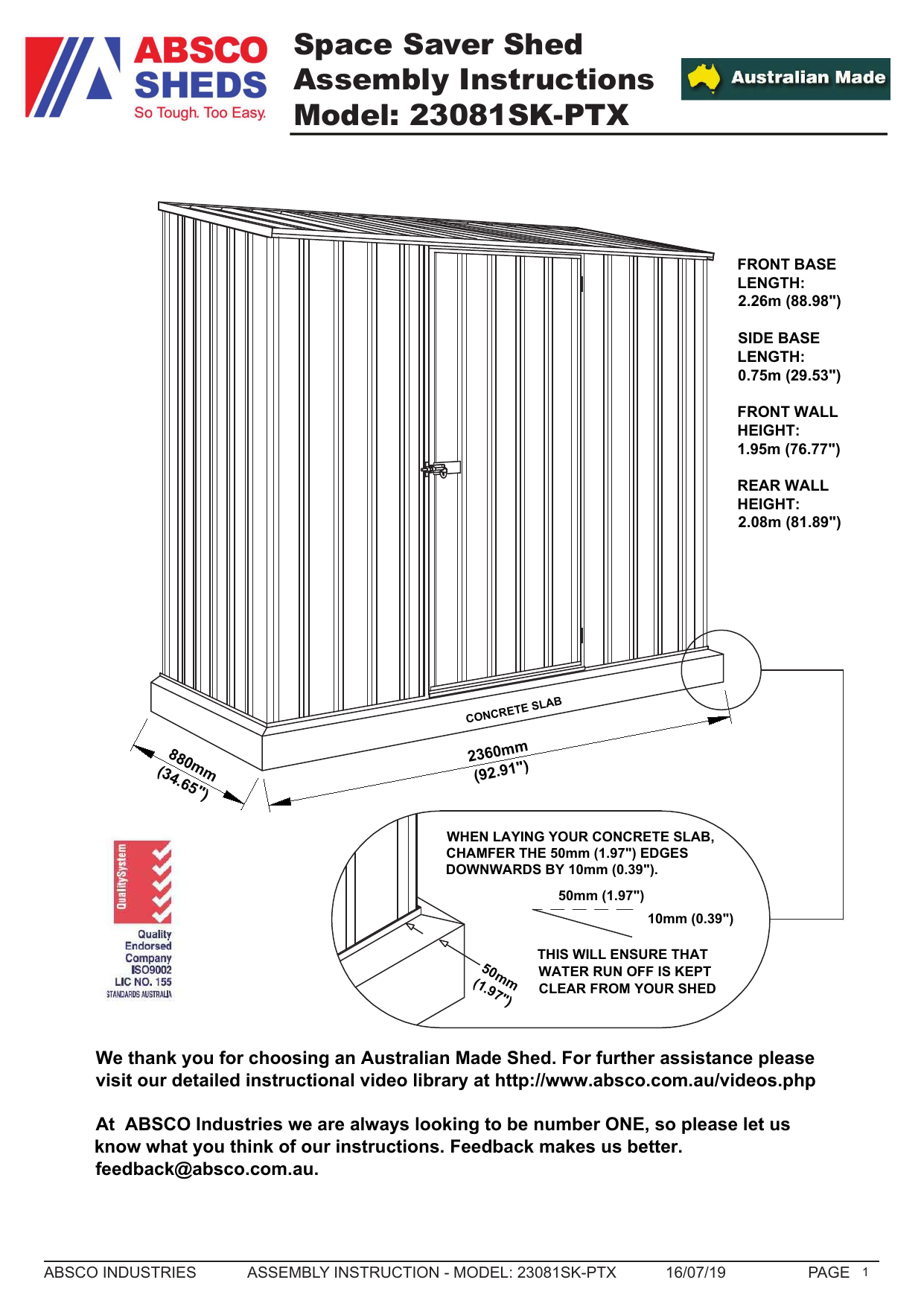 Absco Ab1105 Manual Manualzz