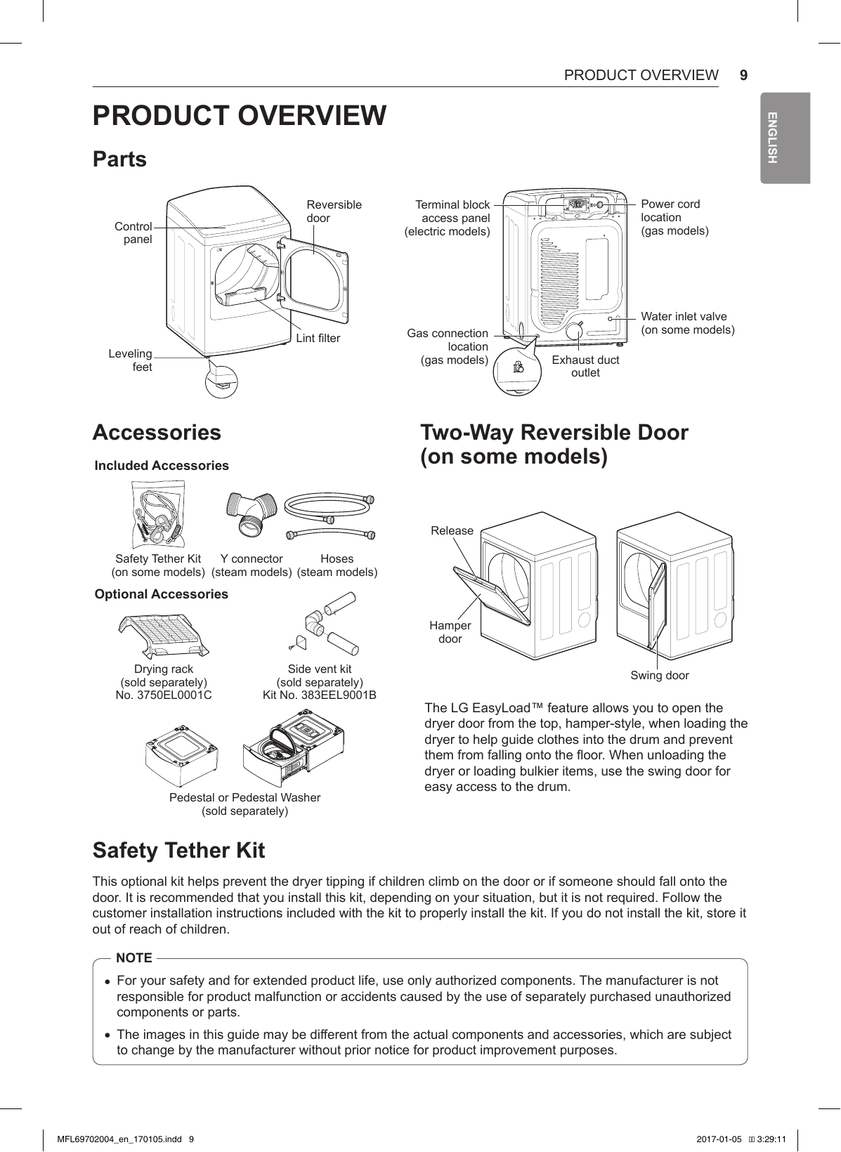 Lg Electronics Dley1901we Manual Manualzz