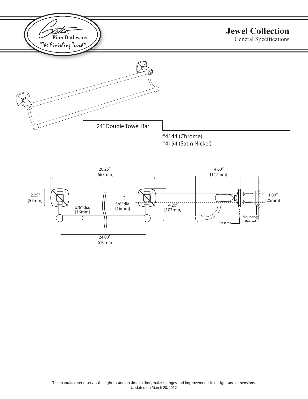 GATCO 4154 Specification Manualzz