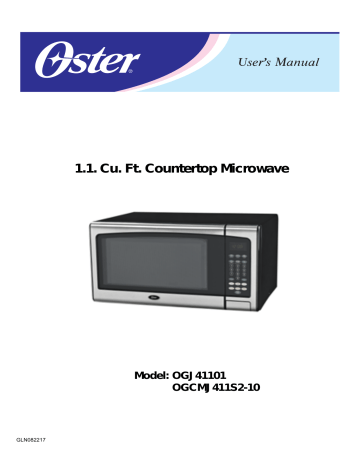 Oster OGCMJ411S2-10 1.1 Cf Countertop Microwave 1000