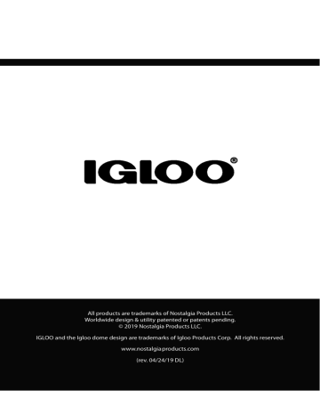 Igloo ICEB26HNSS Manual | Manualzz