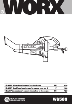 Worx WG509 Manual Owner s manual manualzz