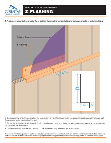Gibraltar Building Products SZB118WH-2 1-1/8 in. x 10 ft. Galvanized ...