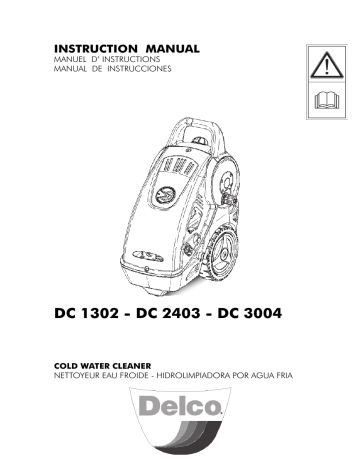 Delco 60086 Euro Series 2,400 psi 3 GPM General Pump Pressure Washer Instruction manual | Manualzz