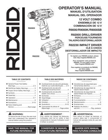 R9501 ridgid discount