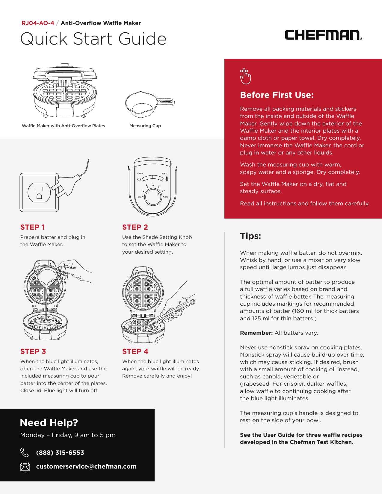 Chefman Waffle Maker Directions Hot Sale head.hesge.ch