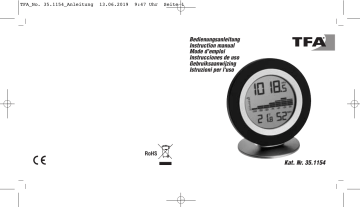 Digital barometer-thermometer-hygrometer COSY BARO