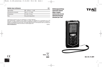 TFA Distance Laser Measuring Device Benutzerhandbuch | Manualzz