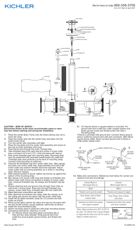 Kichler Lighting 43895oz Instruction Manual Manualzz Kichler Lighting 43895oz Instruction, Kichler Pendant Lighting Installation Instructions