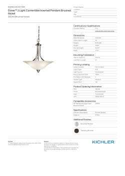 kichler manualzz inverted instruction