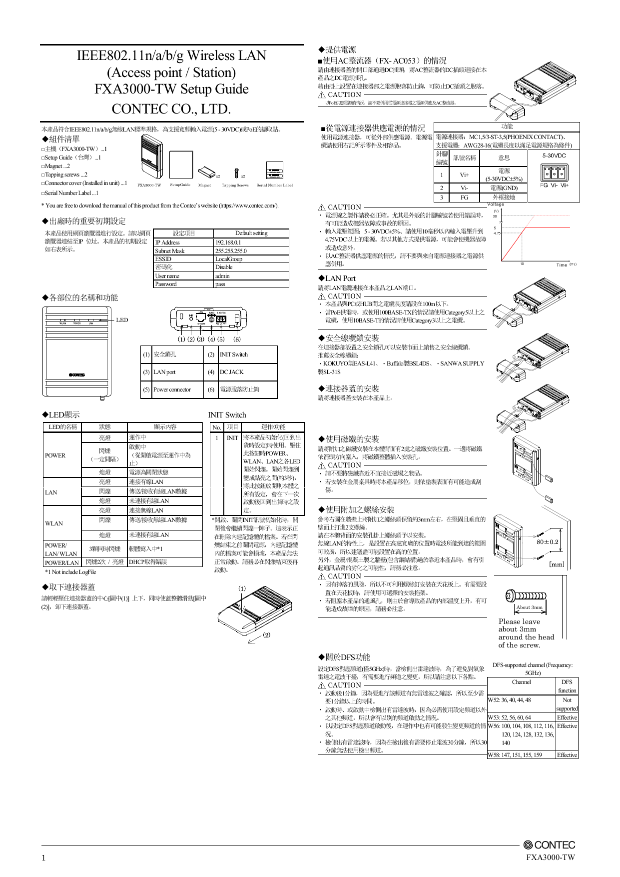 Contec Fxa3000 Owner S Manual Manualzz