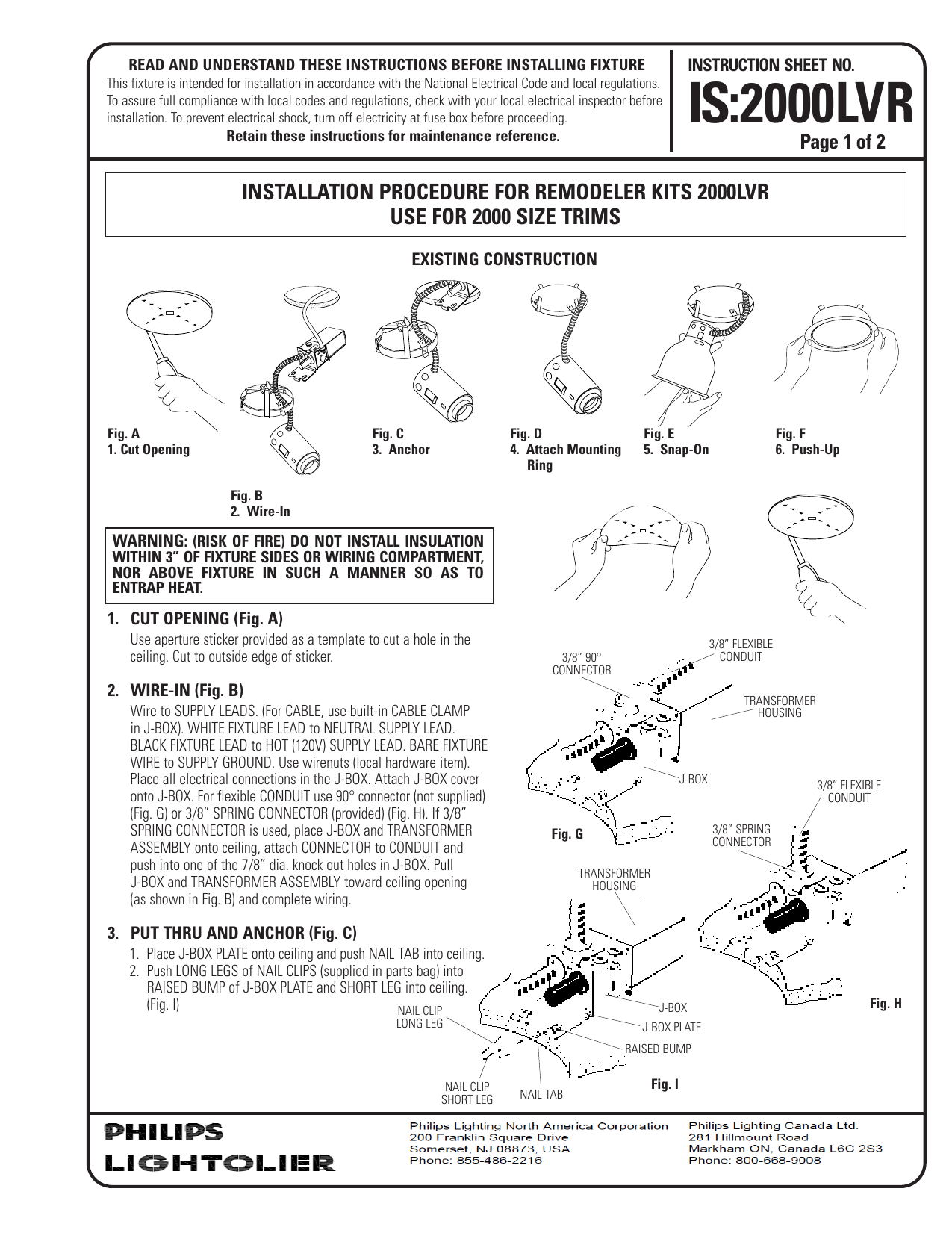 Lightolier Recessed Lighting Installation | Shelly Lighting