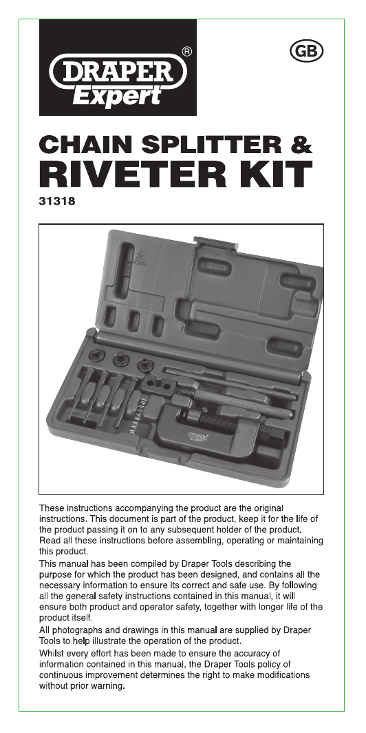 Motorcycle Chain Rivet Tool Instructions Reviewmotors.co