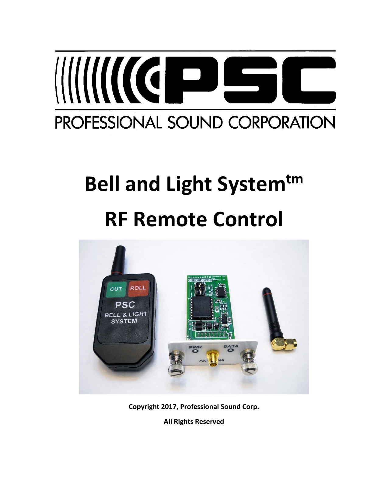 PSC Bell & Light RF Remote Manual Manualzz