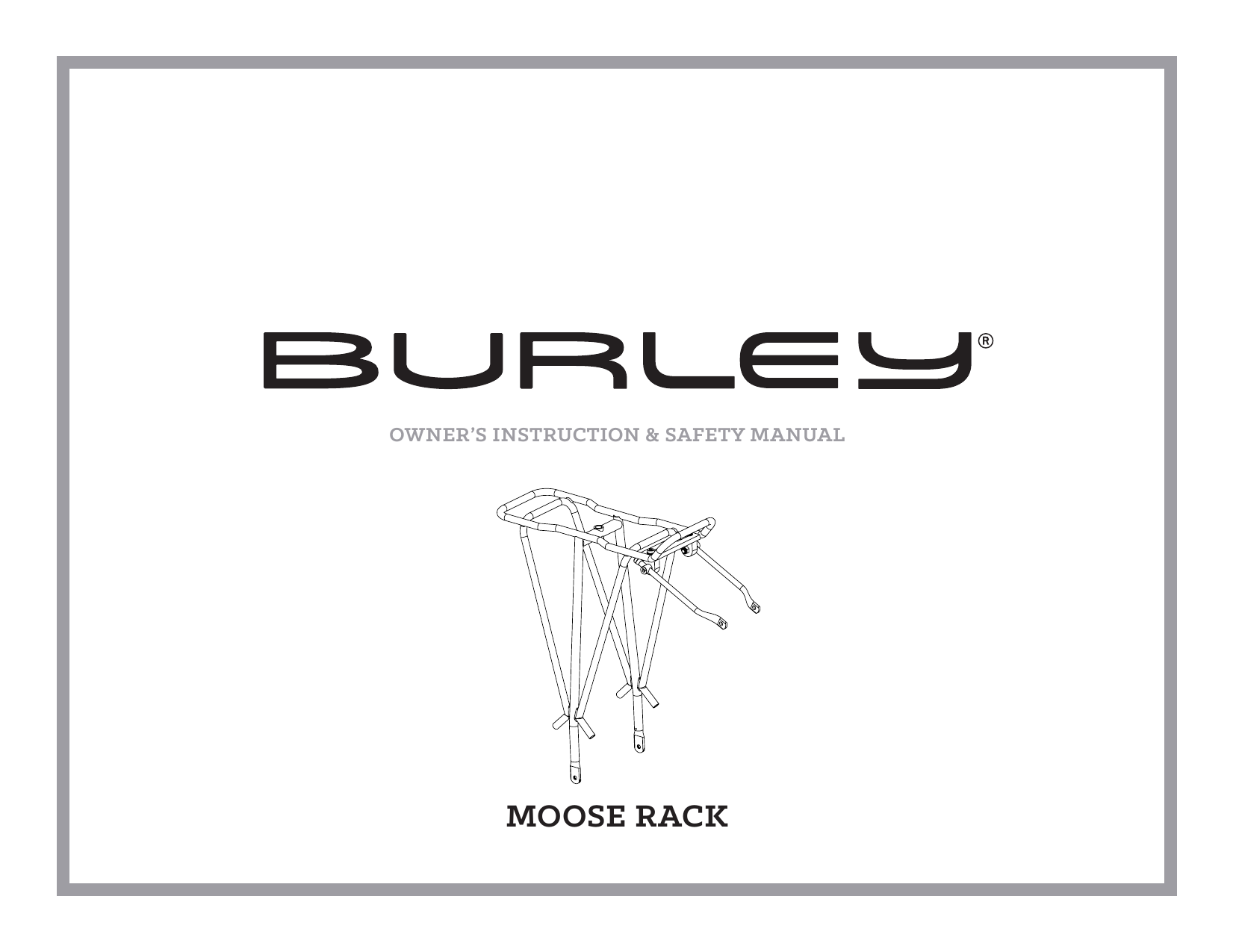 burley moose rack stays