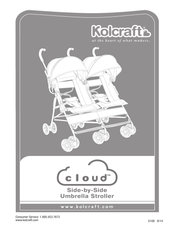 kolcraft cloud umbrella stroller instructions