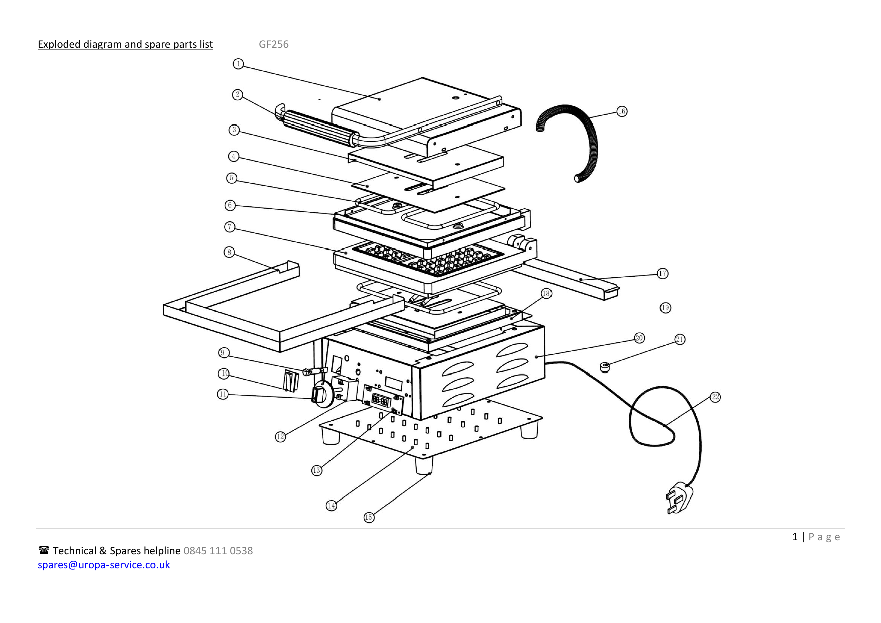 buffalo gf256 waffle maker