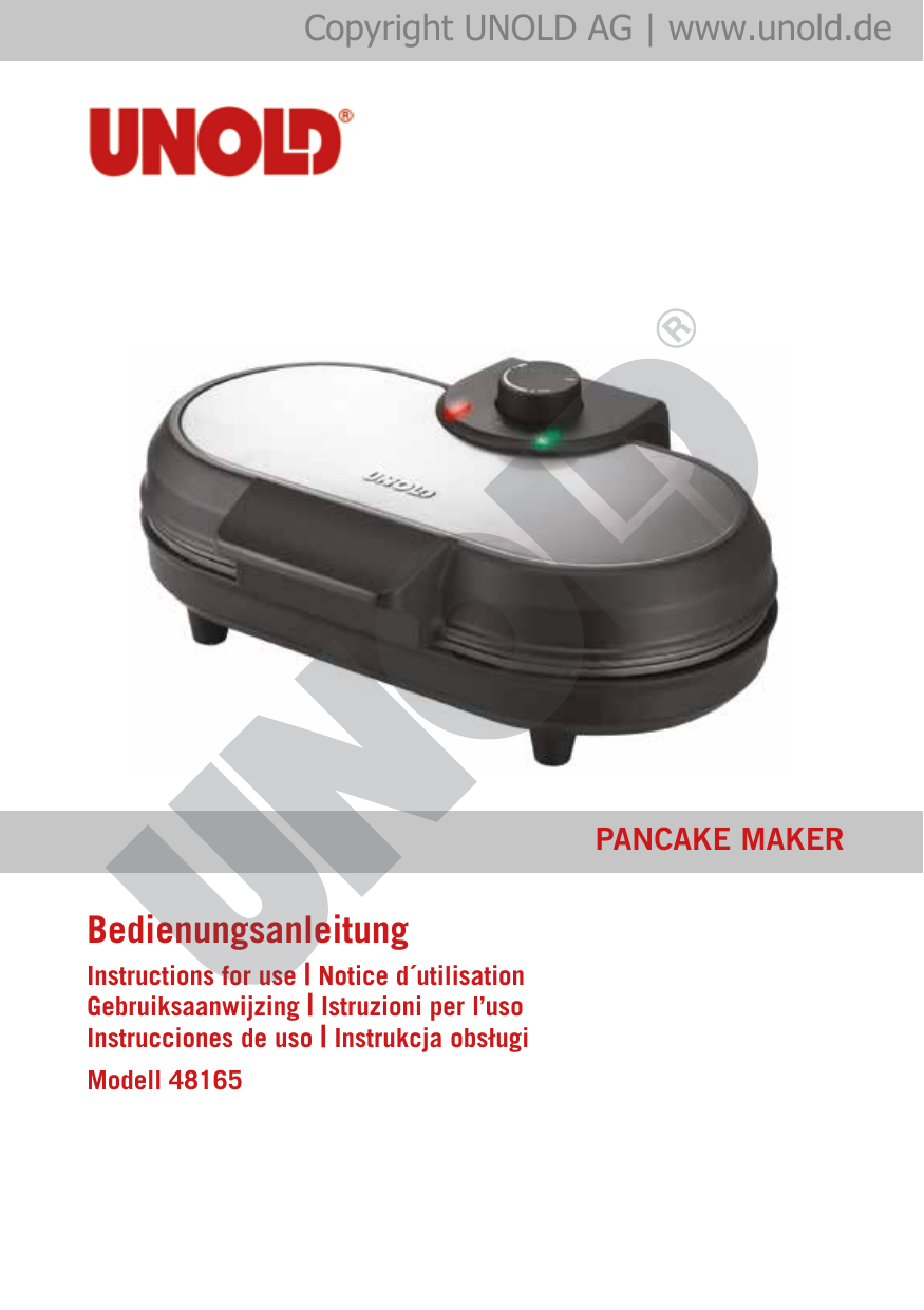 PANCAKE MAKER PC 1800 Pam - Pancake Maker - Cooking & Baking