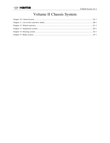 Haima M3 Service manual | Manualzz