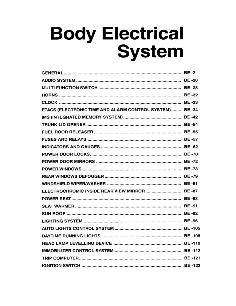 Hyundai Xg 250 300 350 User Manual Manualzz