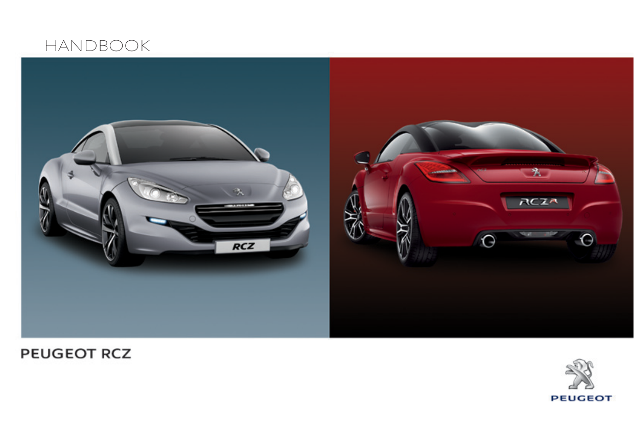 Peugeot Rcz Owners Manual Manualzz