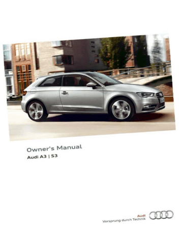 Audi A3 & S3 Owners Manual | Manualzz