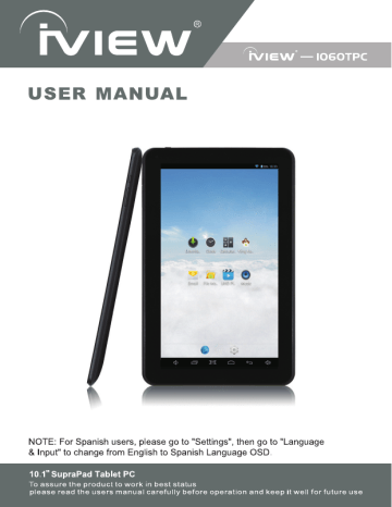 iVIEW 1060TPC Manual | Manualzz