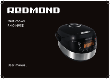 Redmond RMC-M95-E Multicooker-ul Omaniku manuaal | Manualzz