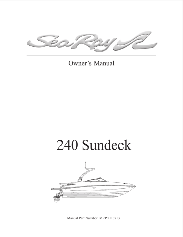 Sea Ray 2017 240sdx 2015 Sea Ray 240 Sundeck Owner S Manual Manualzz Sea Ray 2017 240sdx 2015 Sea Ray 240 Sundeck Owner S Manual Manualzz