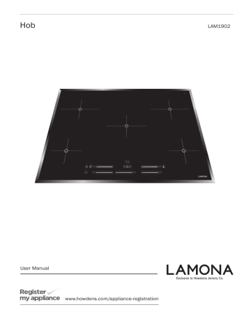 lamona lam1902 80cm black electric induction hob