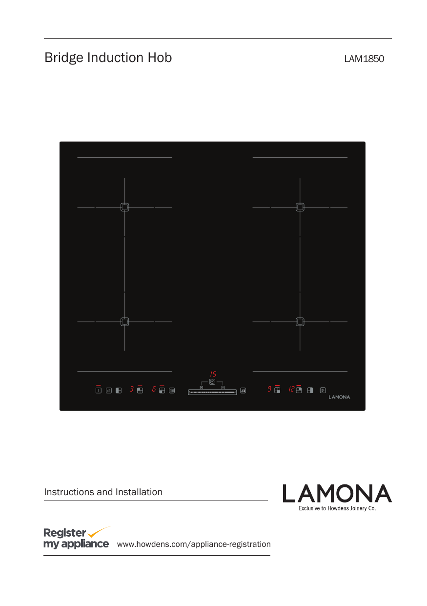 lamona induction hob lam1850