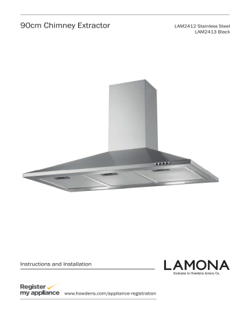 lam2410 lamona chimney extractor