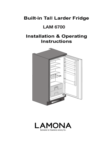 lam6700 lamona fridge