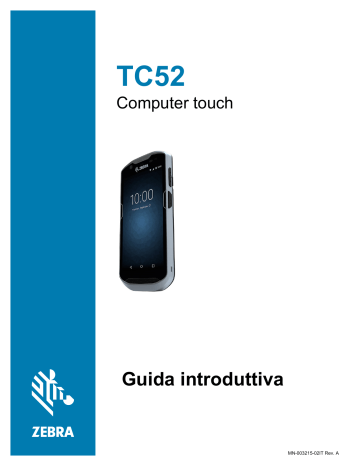 Zebra TC52 Owner's manual | Manualzz