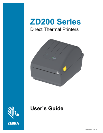 Zebra ZD200 Owner Manual | Manualzz