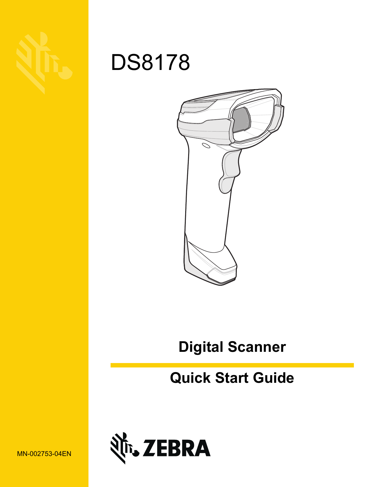 Zebra Ds8178 Barcode Scanner Manual | packpackusa.com