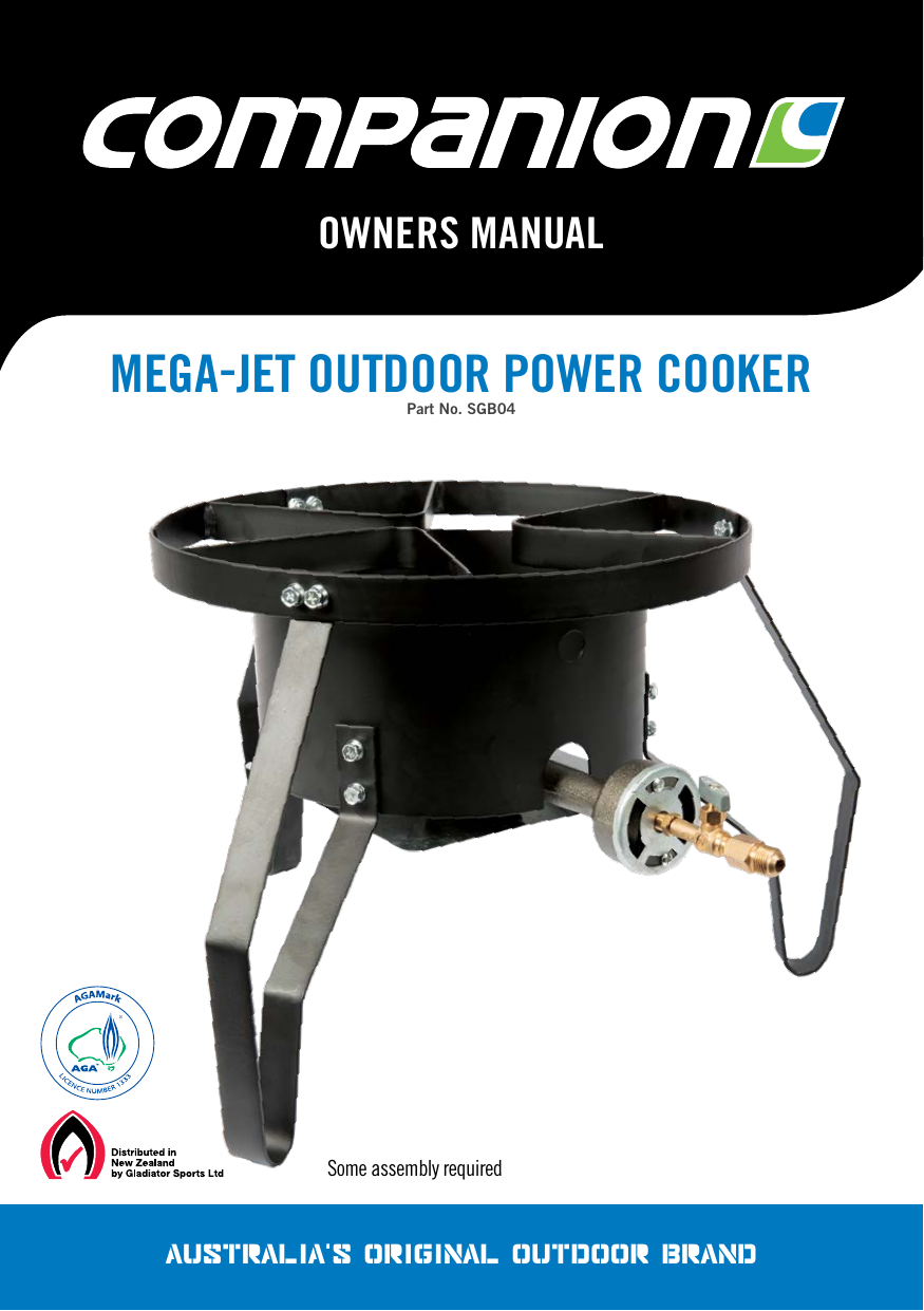 companion mega jet burner