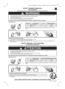 Intex 28439e Owner S Manual Quick Start Guide