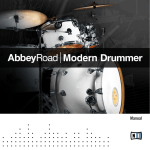 ABBEY ROAD | MODERN DRUMMER Owner's Manual - Native Instruments
