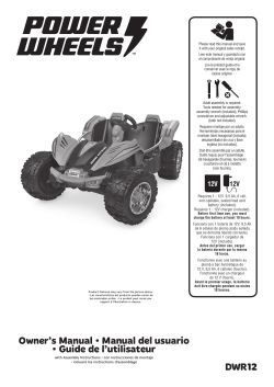 Power wheels cheap dune racer manual